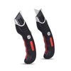INTERNET'S BEST Ergonomic Utility Knife Set | Retractable Box Cutter