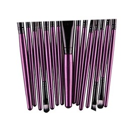 WOONEKY Cosmetics Brush Set 20PCS Makeup Brushes Kit Foundation Brush Eyebrow Brush for Women