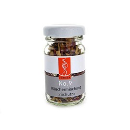 Fumaga - Valuable Incense Mixture/Incense No. 9 Protection 50 ml - Optional with Smoking Spoon