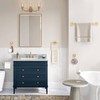 10 Pieces Bathroom Hardware Accessories Set Brushed Gold Towel Bar