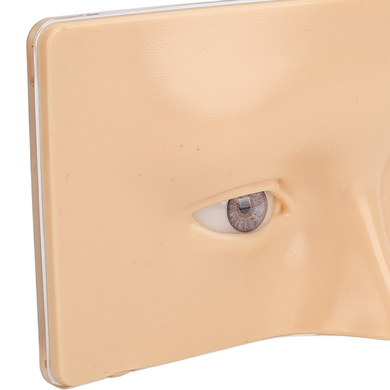 Makeup Practice Face Board 3D Silicone Reusable Makeup Mannequin Face