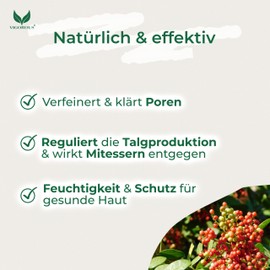 Vigorous® Resin Ointment Against Large Pores - Pore Refining Cream - Actively Remove Blackheads & Reduce Pores Thanks to Resin Ointment Refine Pores Face - Made in Germany - 100 ml