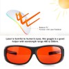 OD5 480-580nm Lasers Protection Glasses Lighting Protective Ray Eyesight Safety