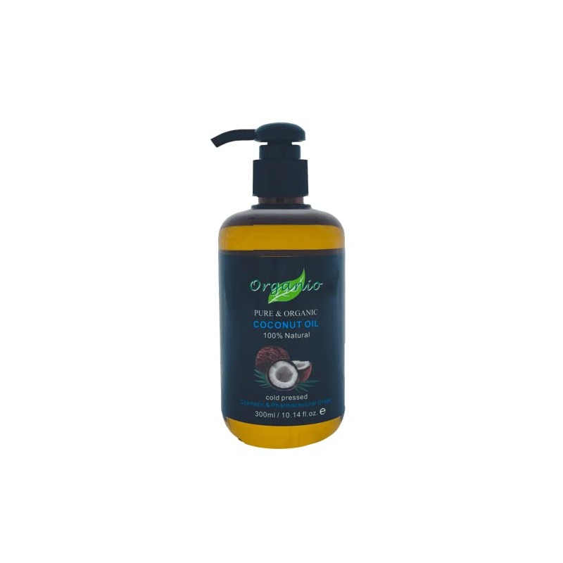 100% Pure Organic Fractionated Coconut Oil 100ml, 200ml to 20L