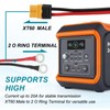 MECCANIXITY XT60 to O Ring Terminal Cable, 12AWG 2 ft