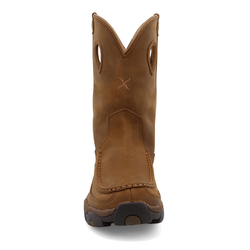 Twisted X Men's 11" Pull On Hiker Boot, Moc Toe,