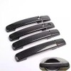 Toworldit 8pcs/Set ABS Exterior Door Handle Decoration Trim Cover Compatible