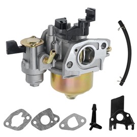 Hoypeyfiy 16100-ZH8-W61 Carburetor with Gaskets Fuel Line Replacement for Honda GX120 GX160 GX168 GX200 5.5 hp Engine Replaces 16100-ZH7-W51