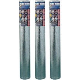 Reflectix BP48010 48" x 10' ft Double Bubble Reflective Foil Insulation - 3 Pack