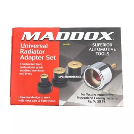 MADDOX MD5B1 Universal Radiator Adapter Set Cooling System Tester