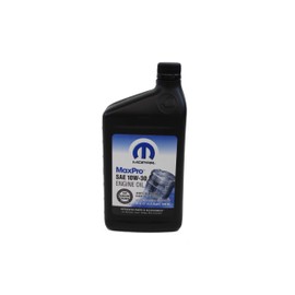 Genuine Chrysler Accessories (4761839MB) SAE 10W-30 Mopar Engine Oil - 1 Quart Bottle