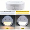 Smart LED Night Light with Motion Sensor, Round Smiley Face