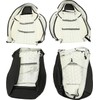 KUAFU Artificial Leather Seat Covers Compatible with 2014 2015 2016