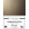 Bronze Stardream Metallic Cardstock Paper - 8.5 X 11 Inch