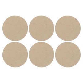 PATIKIL 6" Round Pottery Wheel Bat 6 Pack 0.4" Thickness for Pottery Wheel Clay Throwing and Ceramics