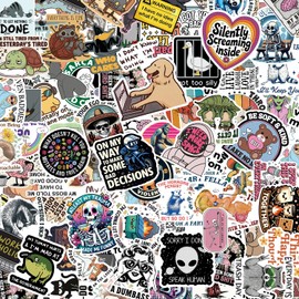 300PCS Funny Sarcastic Meme Stickers for Adults for Laptop Water Bottle
