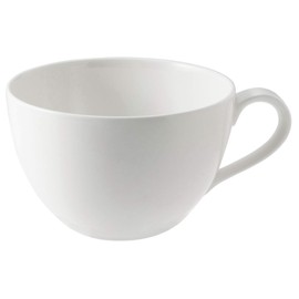 Narumi 51298-2831 Cup Saucer, Cool Coupe, White, 9.1 fl oz (280 cc), For Tea and Coffee