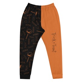 LEGENDARY Trick 'r Treat Color Blocked Adult Joggers - Medium Orange/Black