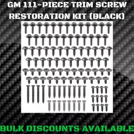 GM Replacement 1970-1988 Monte Carlo SS Interior Exterior Molding Bezel Trim SCREW KIT GM OEM