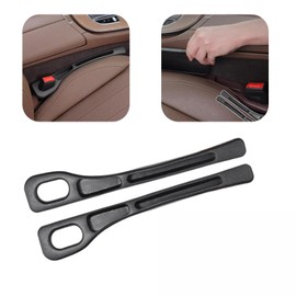 2 Pcs Universal Car Seat Gap Fillers, Car Gap Filler Car Seat Gap Plugs Car Seat Gap Plug Car Gadgets Accessories Car Seat Gap Filler Organiser Pads Fit Car Fill The Gap Between Seat & Console