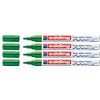 Edding 751 Paint Marker M Tip (Pack of 4, Green)