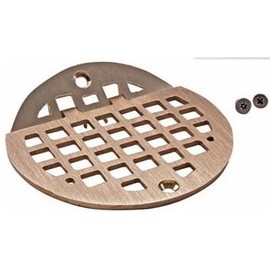 Hinged Floor Drain Grate, 6" Round