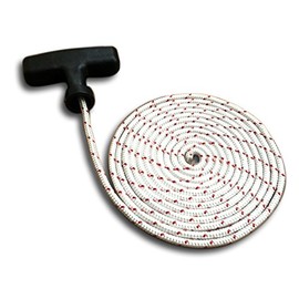 4MM X 2 METRES RIDE ON PETROL LAWN MOWER ENGINE STARTER ROPE PULL CORD inc FREE HANDLE