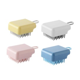 OHPHCALL Scalp Brush Set Hair Combs Massage Shampoo Brush Portable for Shower Use