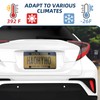 License Plate Cover License Plate Frames: 2 PCS License Plate
