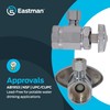 Eastman 1/4 Inch OD Compression x 1/2 Inch FIP Compression