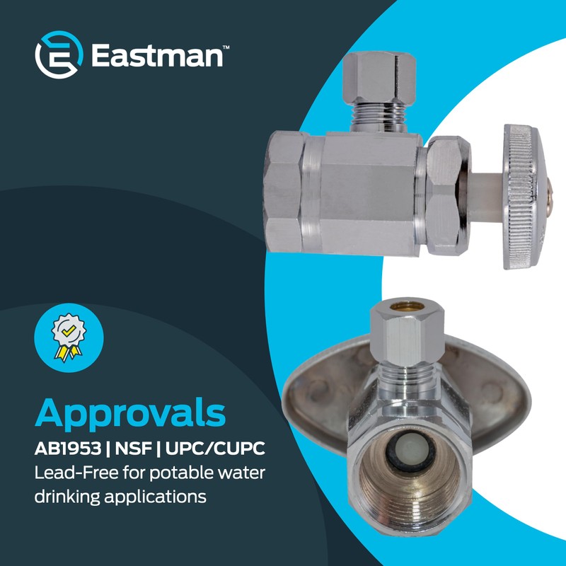 Eastman 1/4 Inch OD Compression x 1/2 Inch FIP Compression