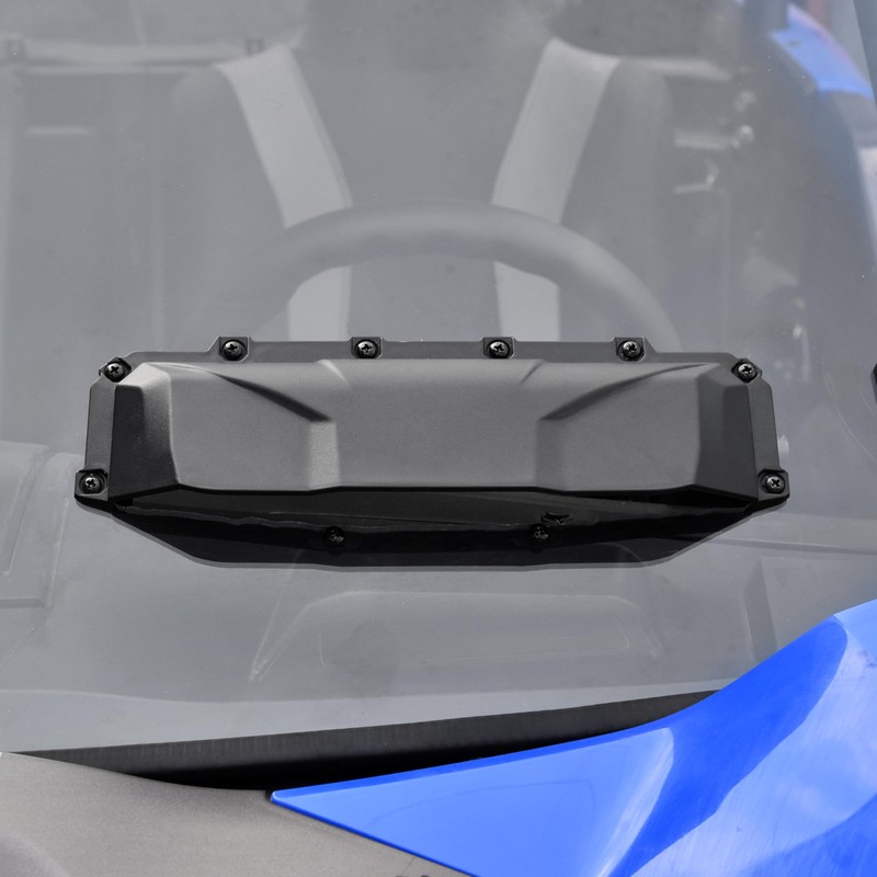 SAUTVS 2PCS UTV Windshield Vents Self Install Kit Windscreen Ventilation