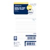 Filofax Refill, Personal/Compact Size, Week-to-View, White Paper, Ruled, English, 2023