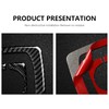 Car Gear Shift Trim Center Console Panel Cover Sticker Carbon