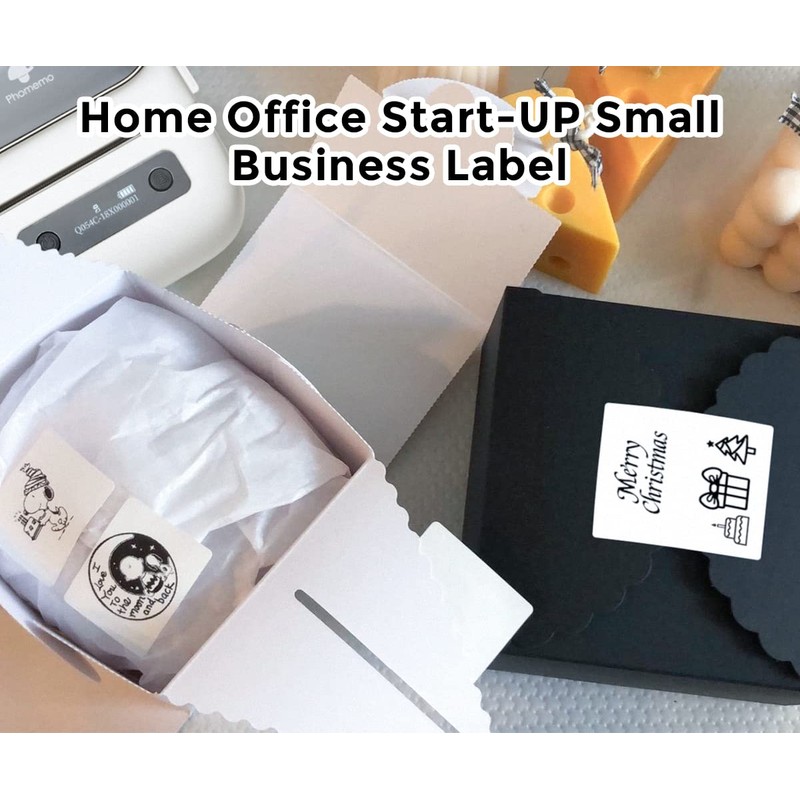 Phomemo Printer Labels for M120 M220 M110 M200 Label Maker