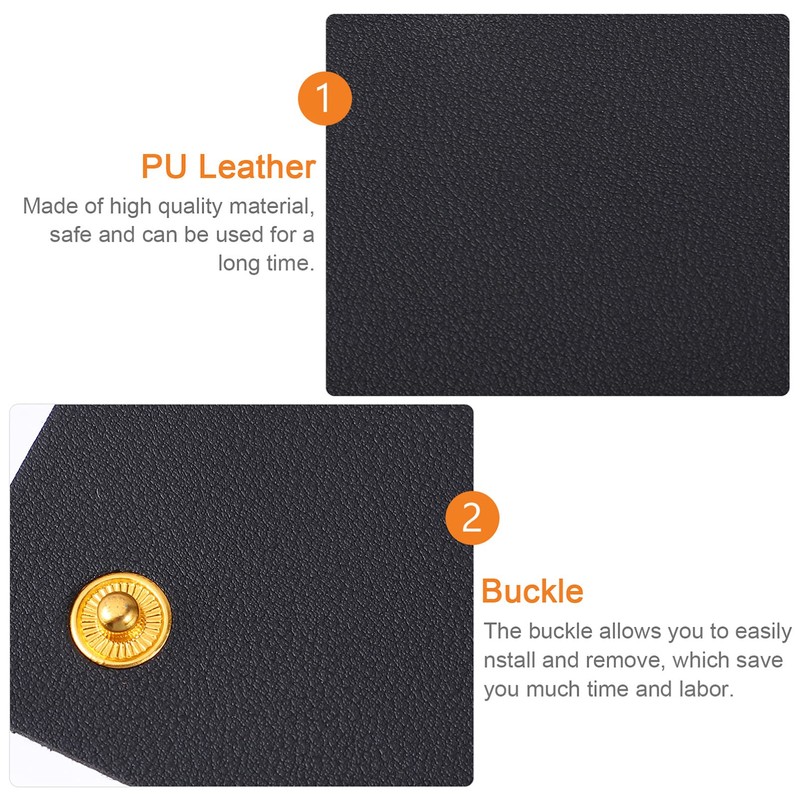 1 Piece Suitcase Handle Wraps Leather Handle Grip Protector Handbag