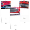 10 Assorted 'Car and Grille' Greeting Cards with Envelopes 4