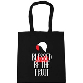 Hippowarehouse Blessed Be The Fruit Tote Shopping Gym Beach Bag 42cm x38cm, 10 litres