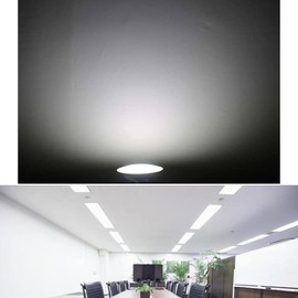 ALQFFHL GU10 Based AR111 LED Bulb, Dimmable 12W 1200LM COB LED Flood Light, 100W Halogen Replacement, ES111 GU10 Reflector Bulb for Spot Down Light Track Light,6000K Cool White