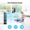 DR.PREPARE 16" Small Tower Fan, 3 Speeds with 60° Oscillating
