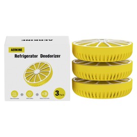 AERKINE Fridge Deodorizer Odor Eliminator - Refrigerator Cleaner Freshener For Home, Smell Remover For Kitchen, More Effective Than Baking Soda Bamboo Air Purifier Bags