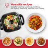 Holstein Housewares 12-Inch Electric Skillet - 1400W Electric Pan with