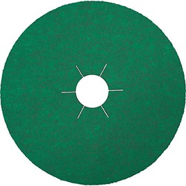 Klingpsor 204096 CS 570 Abrasive Fibre Disc, Multibinding, 125 x 22, 80 x 30, Pack of 25