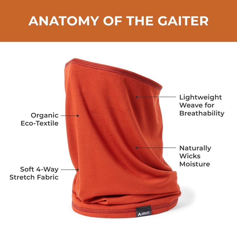 Beechwood Neck Gaiter | Outdoor Breathable Face Cover for Hiking,