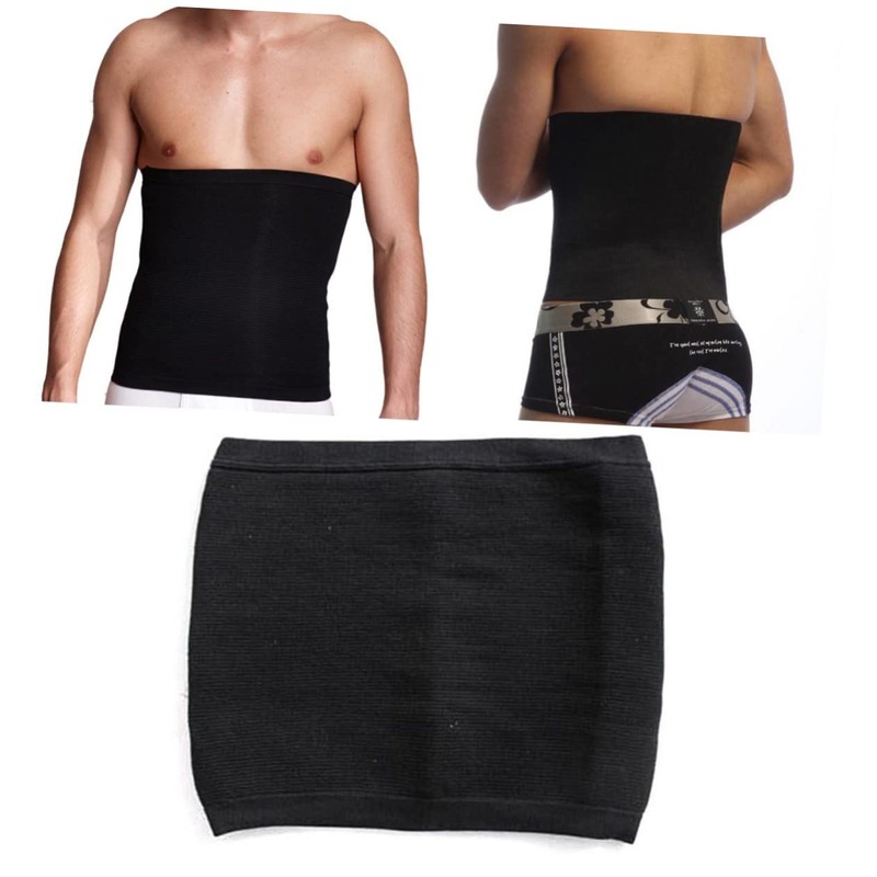 WOONEKY Slimming Belt for Men Waist Trimmer Men Abdomen Shaper
