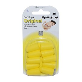 Swedsafe Ear Plugs Ear Protection 37 dB I Ear Plugs for Sleeping Concert or Work I Travel and Festival Accessories I Yellow I Large