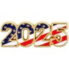 2025 Patriotic Year Pin 1 Piece