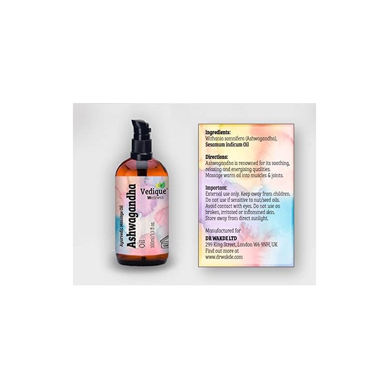 Ashwagandha oil by DR WAKDE's Natural Health Care, London