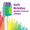 GUM Crayola Kids Light-Up Timer Manual Toothbrush, Soft Bristles with