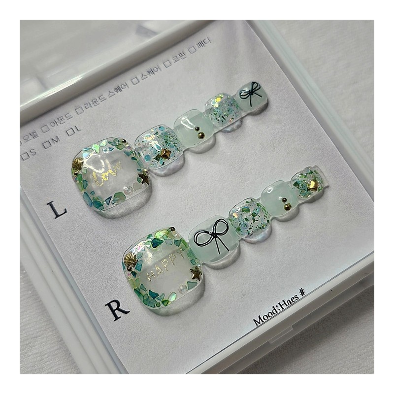 [M;H #] Emerald handmade paddy tip - Enter Lake Owen